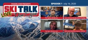 SkiTalk Live with Dan Egan, Episode 1: Justin Koski, James Niehues, Phil Pugliese (July 16, 2020, 53 min).