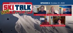SkiTalk Live with Dan Egan, Episode 6: Chris Davenport, Charles Christianson, Phil Pugliese, and Lee Kooler (Oct. 21, 2020, 45 min).