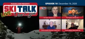 SkiTalk Live with Dan Egan, Episode 10: Dennis Gaspari, Schone Malliet, Phil Pugliese (Dec. 16, 2020, 51 min).