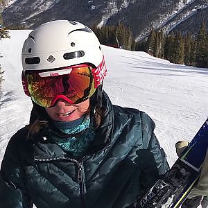 2019 Salomon S/Race RUSH SL Ski Test with Caryn Flanagan - YouTube