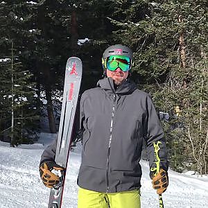2019 ATOMIC Vantage Ti Ski Test with Kevin from PugSki - YouTube
